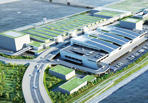 豊洲新市場水産卸売場棟